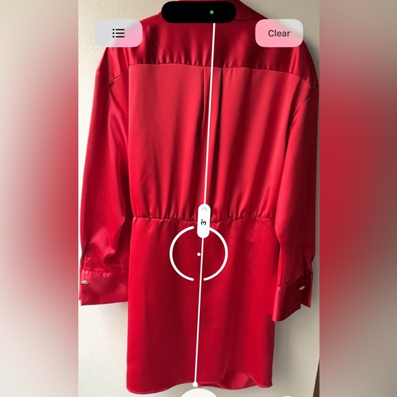 Gianni Bini Red Satin Dress NWT - Picture 9 of 9